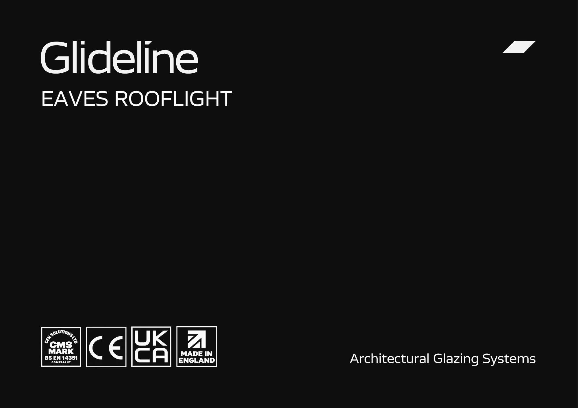 Eaves Rooflight brochure cover